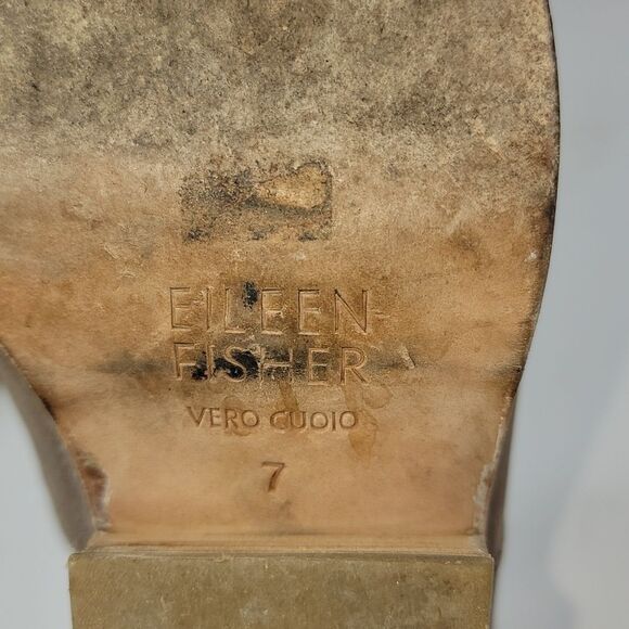 Eileen Fisher Ives Tumbled Nubuck Leather Bootie - Picture 15 of 15